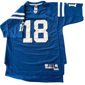 Reebok Peyton Manning Indianapolis Colts Jersey - Size Large